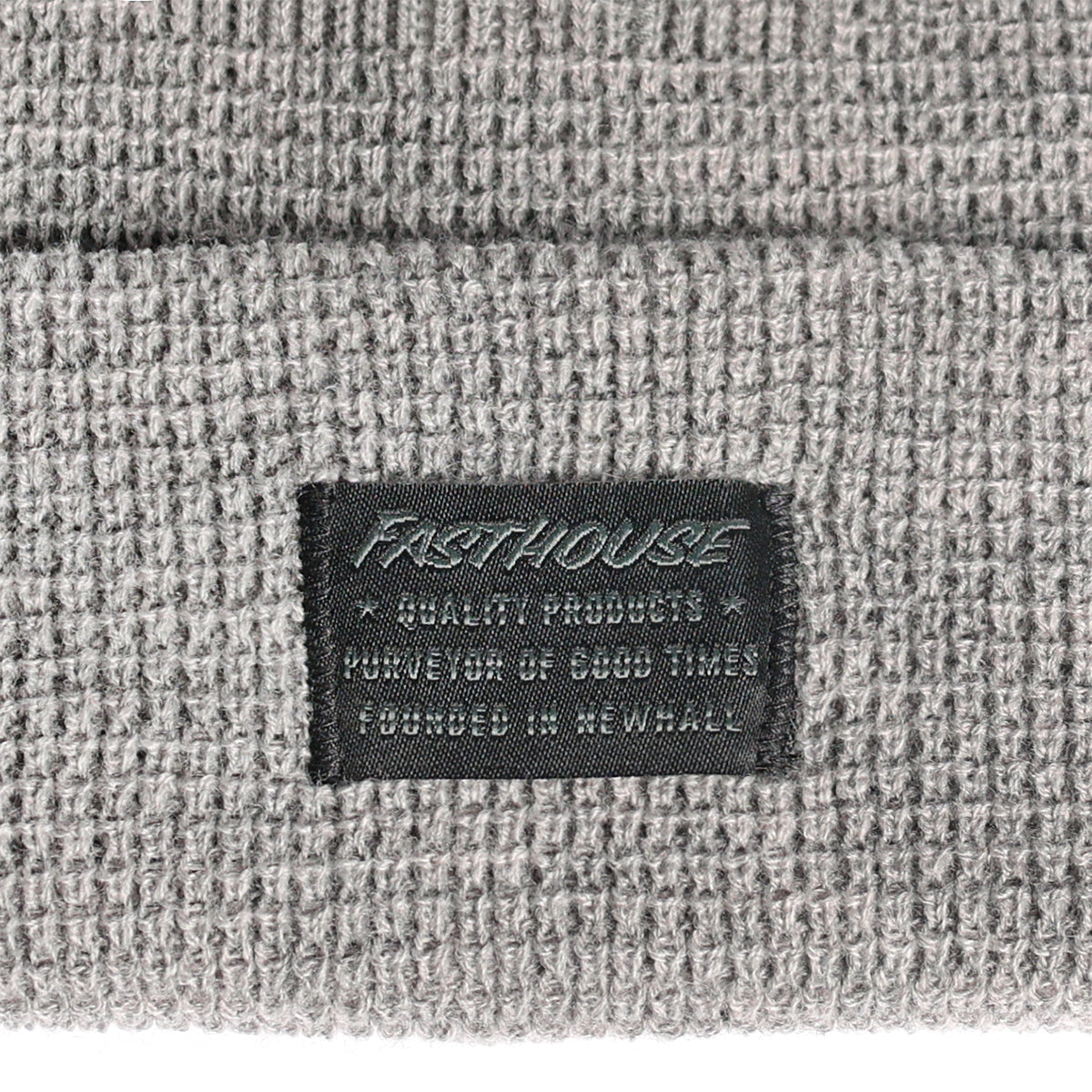 Waffle Beanie - Silver