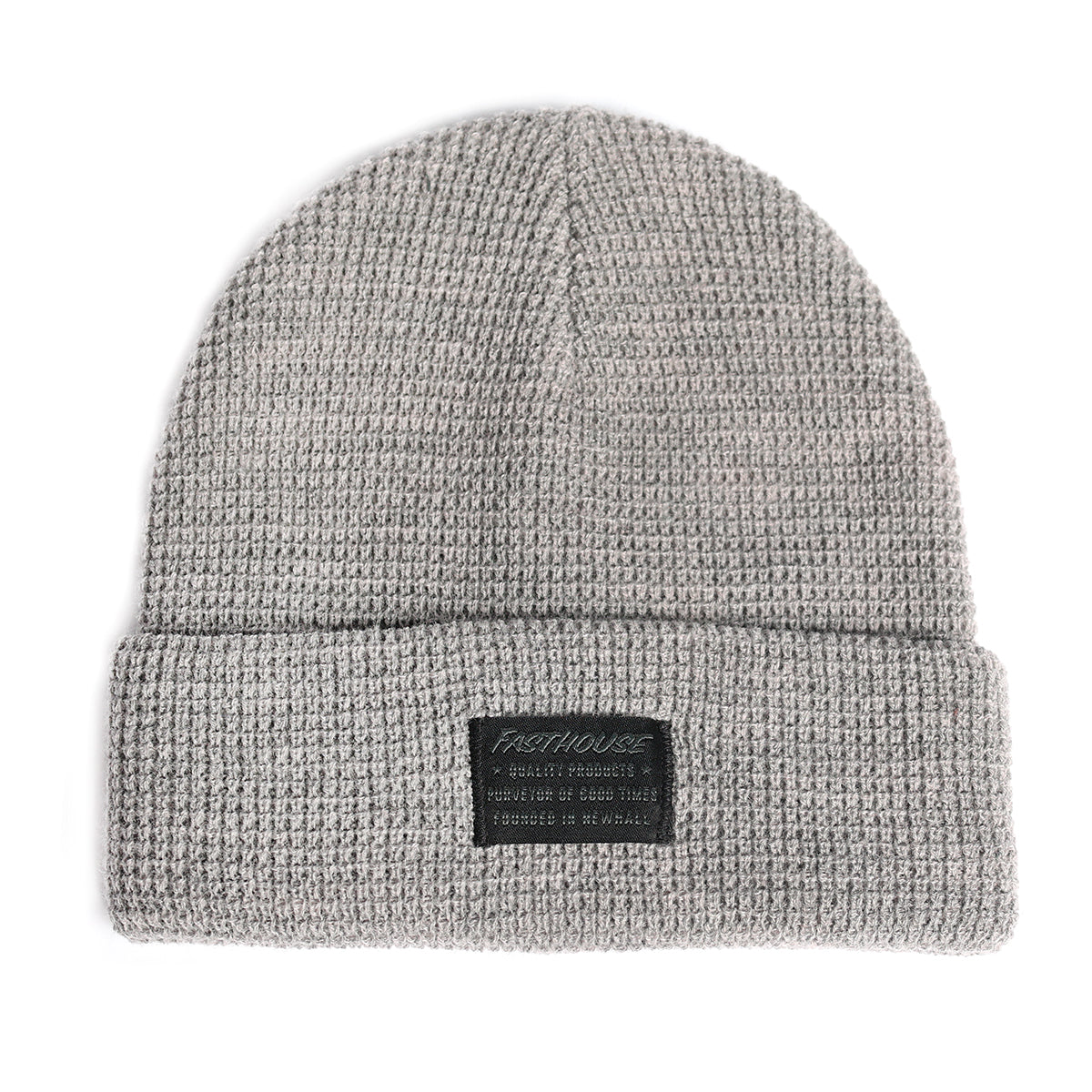 Waffle Beanie - Silver