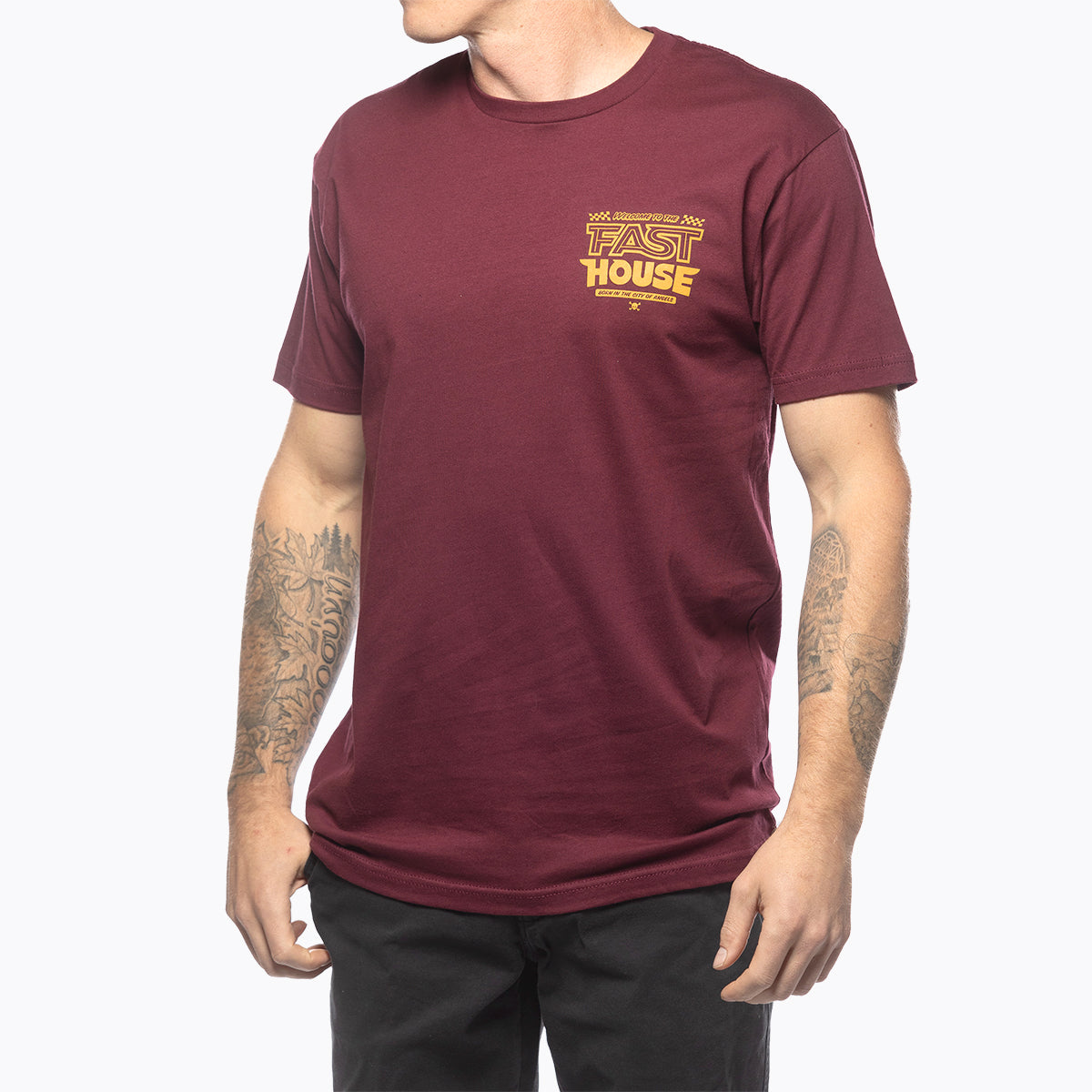 Weekend Tee - Maroon