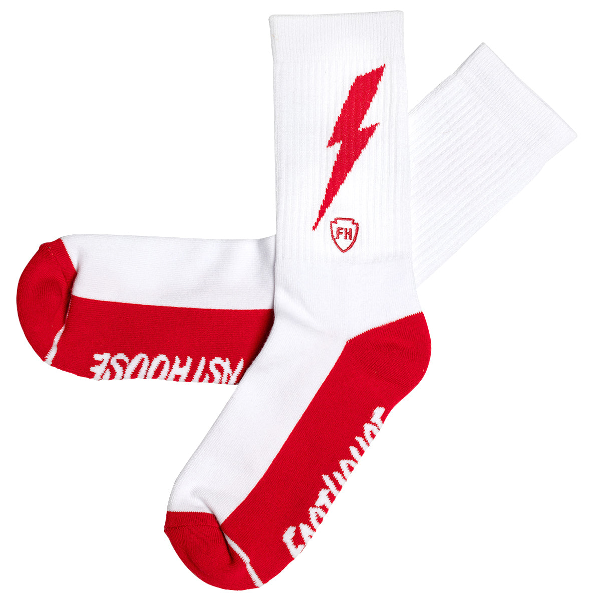 Wired Sock - White/Red