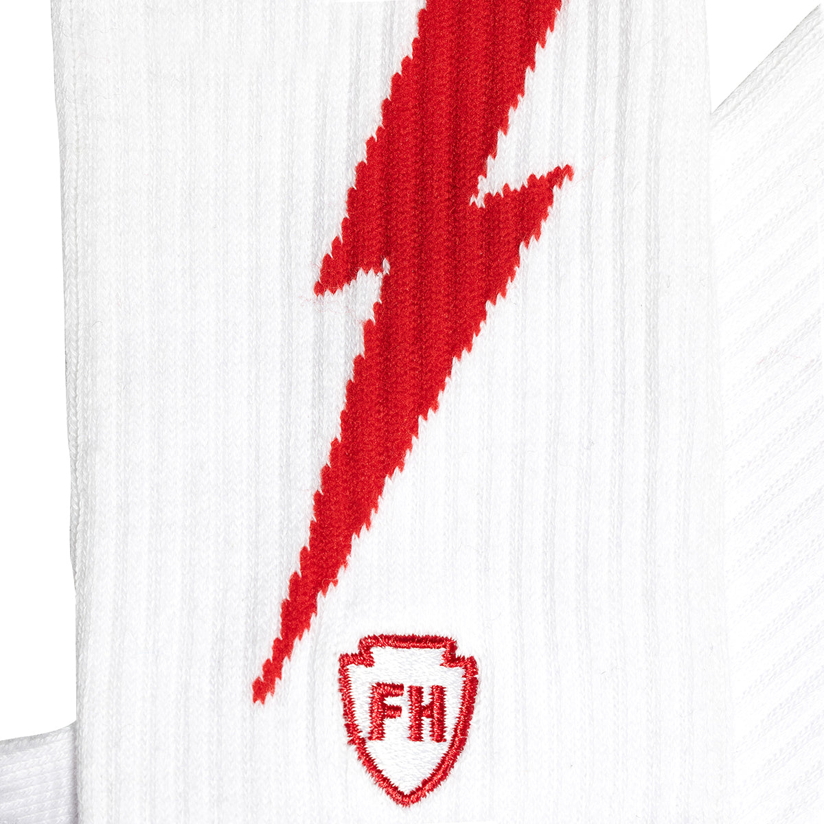 Wired Sock - White/Red