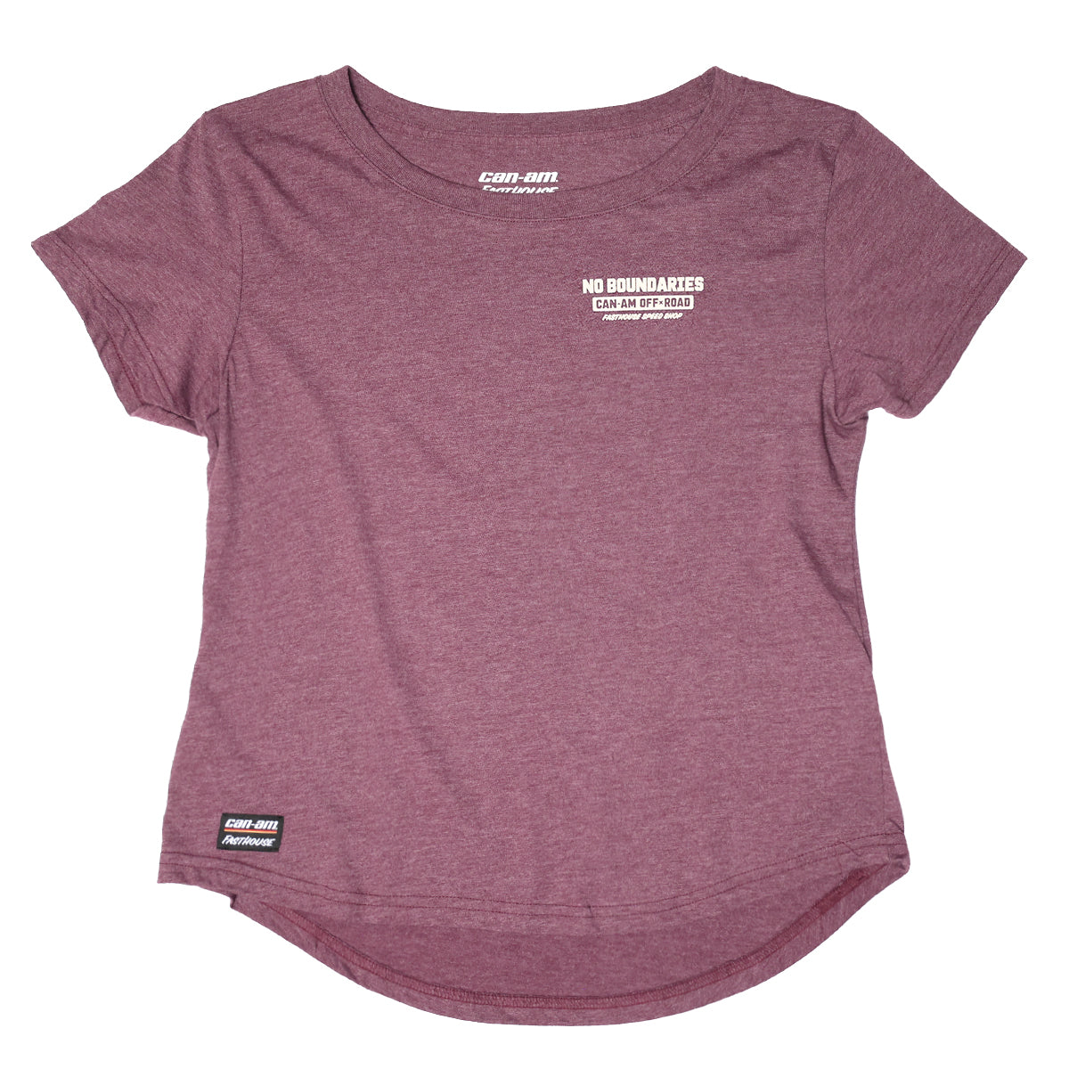 Can-Am x FH No Boundaries Women's Tee - Wine