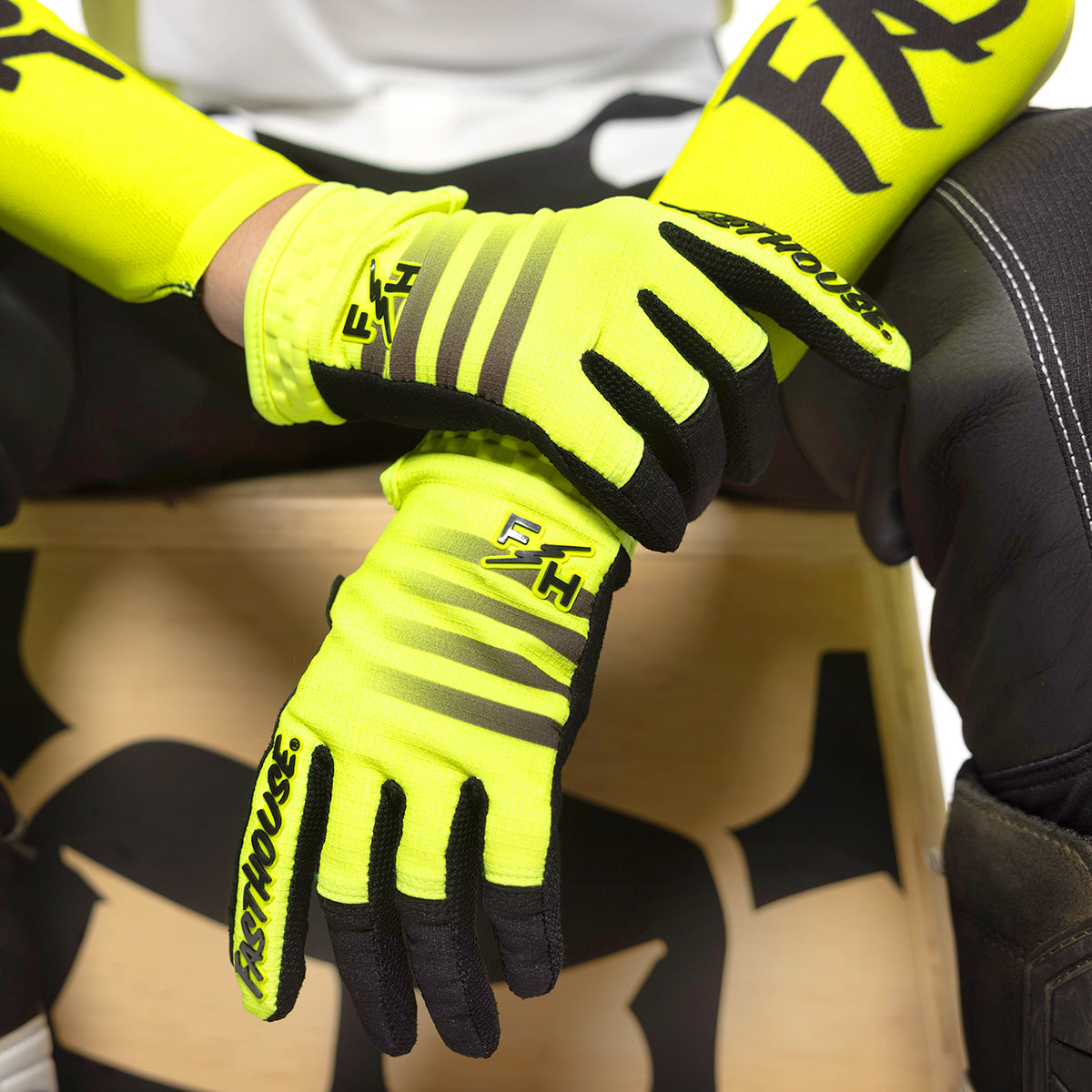 Elrod Hypersonic Youth Glove - High-Viz