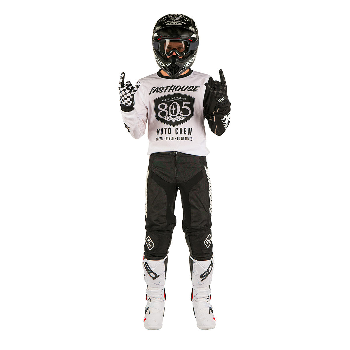 Fasthouse - 805 Shield Jersey White