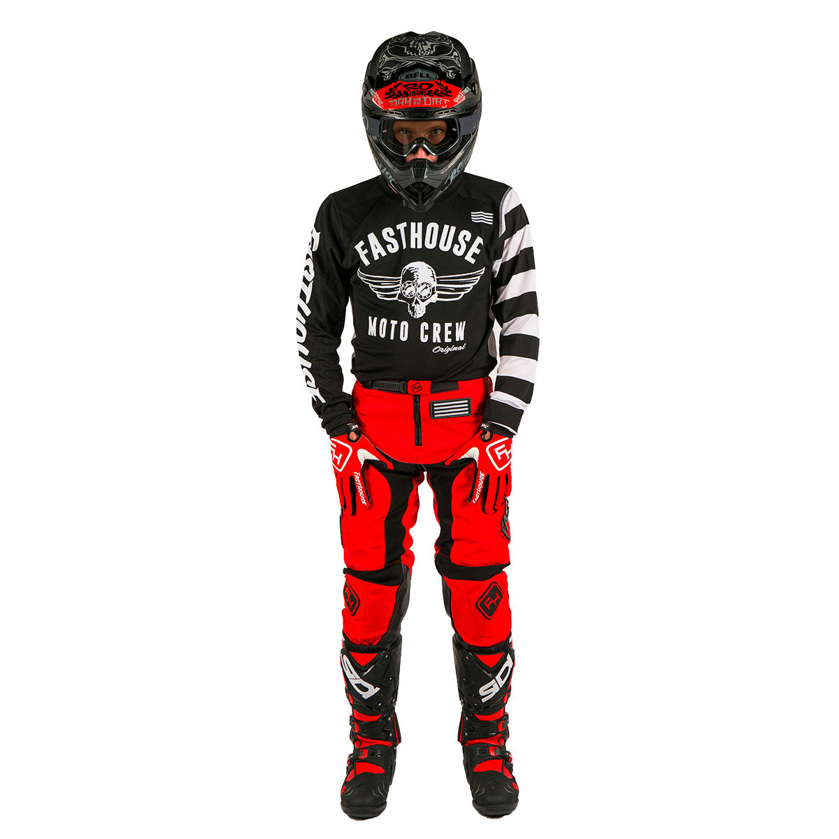 Fasthouse - Grindhouse Pant - Red/Black