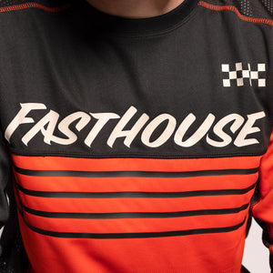 Fasthouse Mercury Classic SS Jersey, Black/Red / S