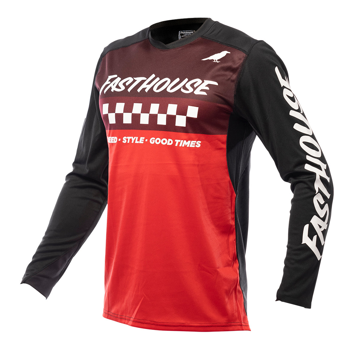 Fasthouse Elrod indigo black motocross jersey