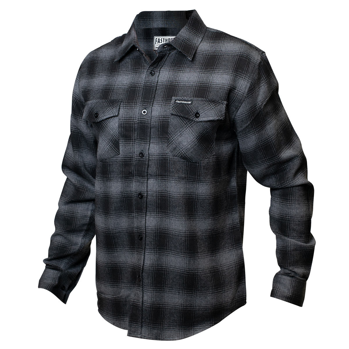 Saturday Night Special Flannel - Grey/Black