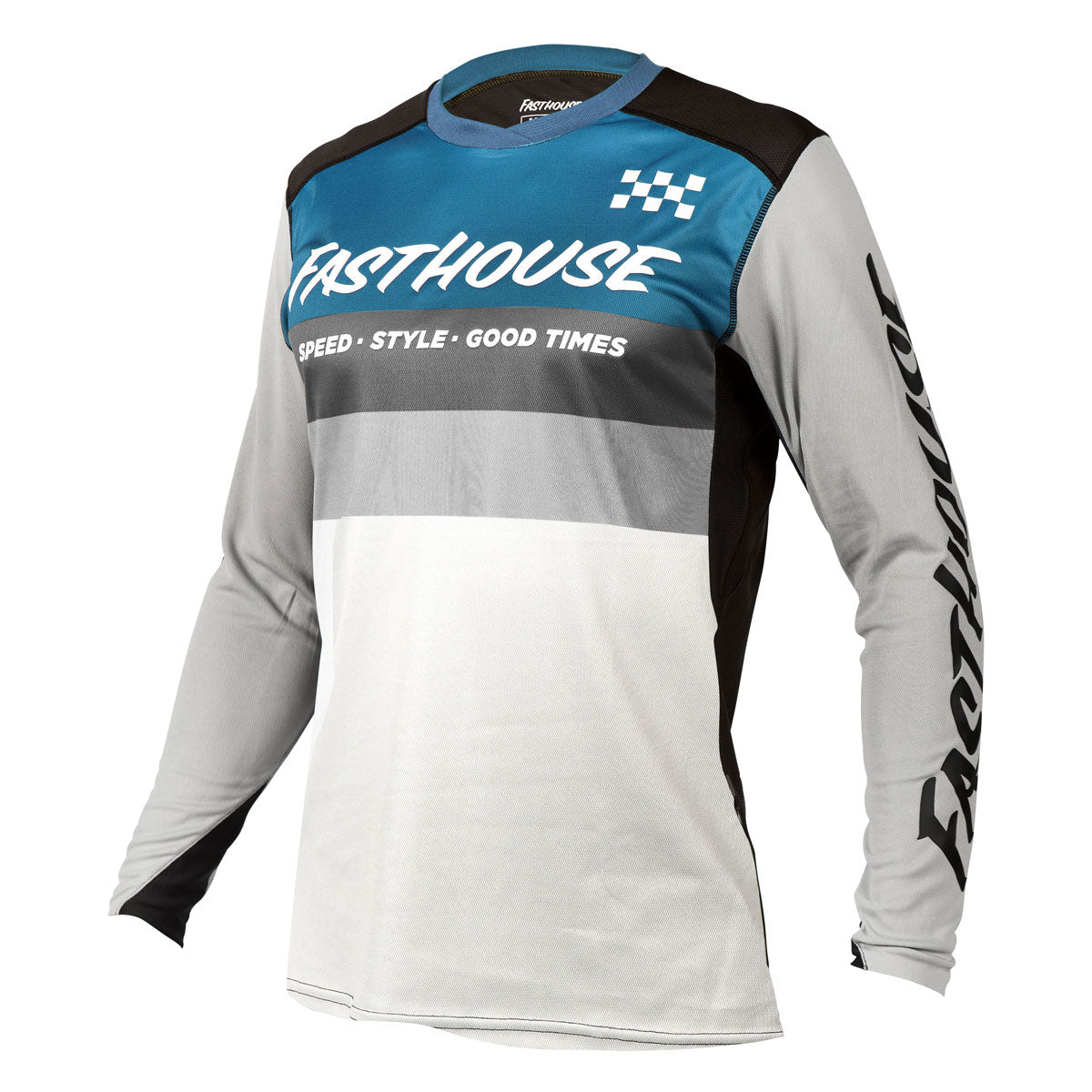 Alloy Kilo LS Jersey - Slate/White