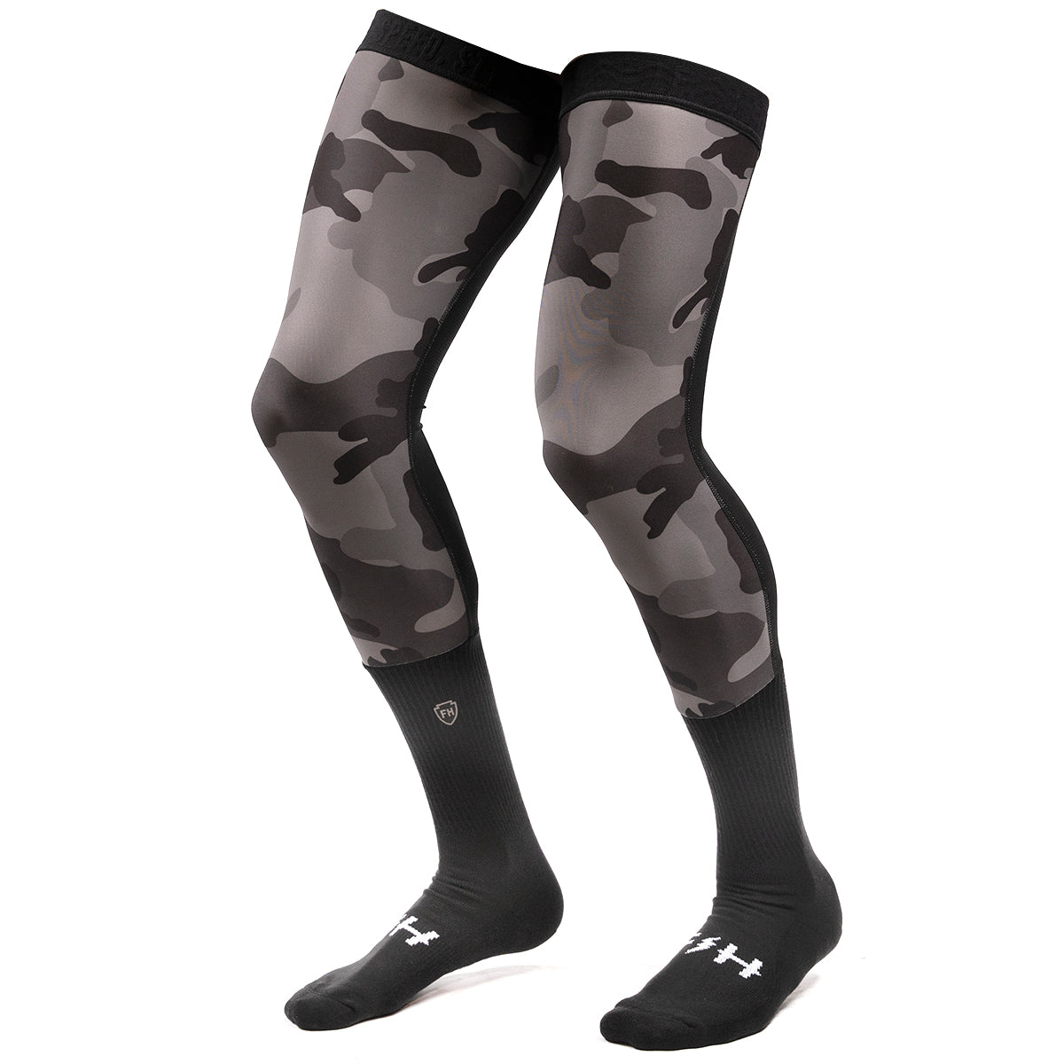 Legacy Knee Brace Sock - Black/Camo