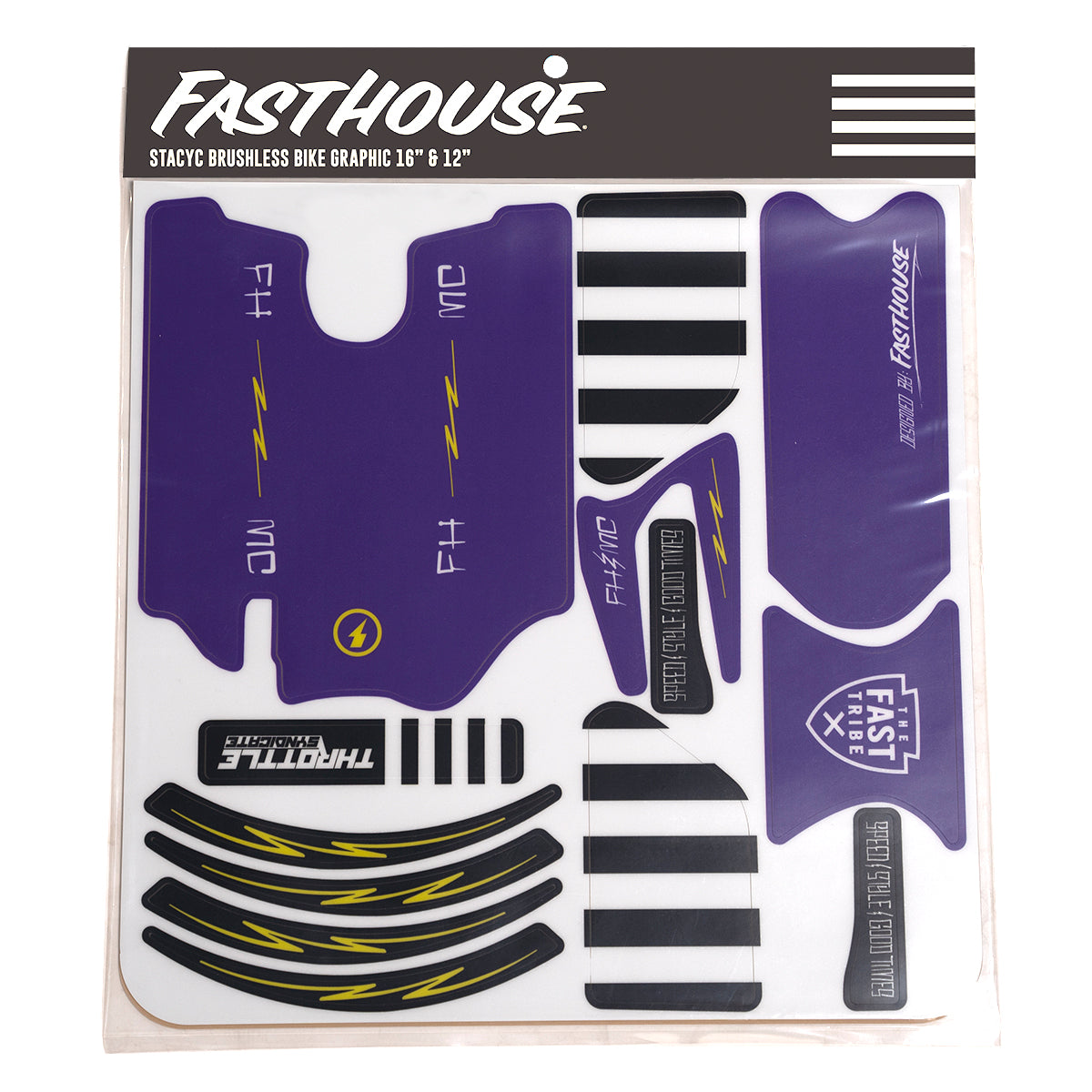 FH Tribe Stacyc Decal Kit - Purple