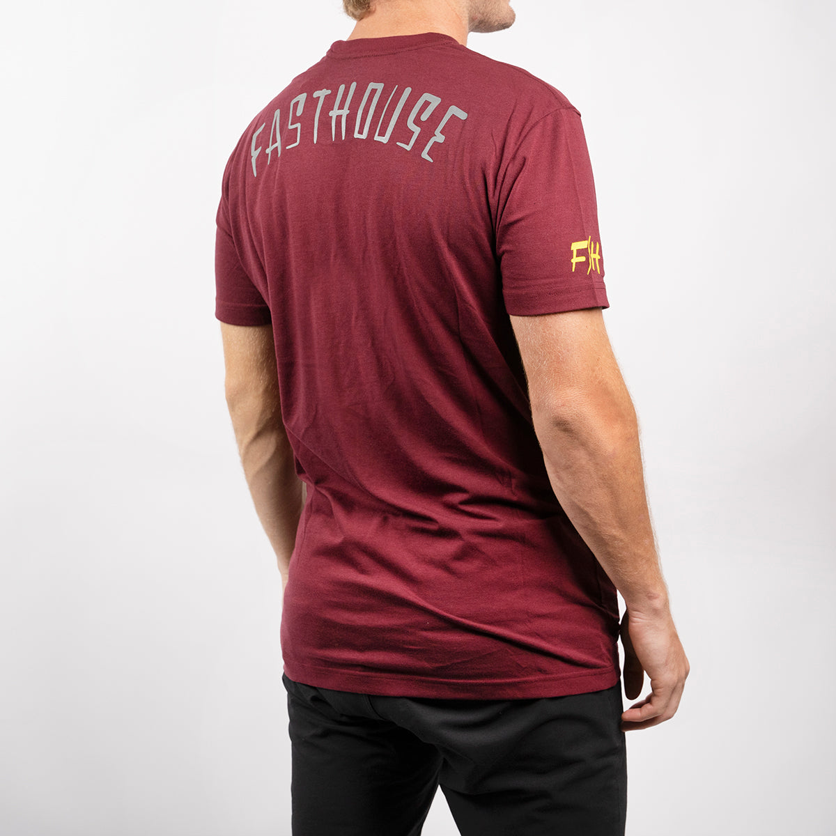 Roots Tech Tee - Maroon