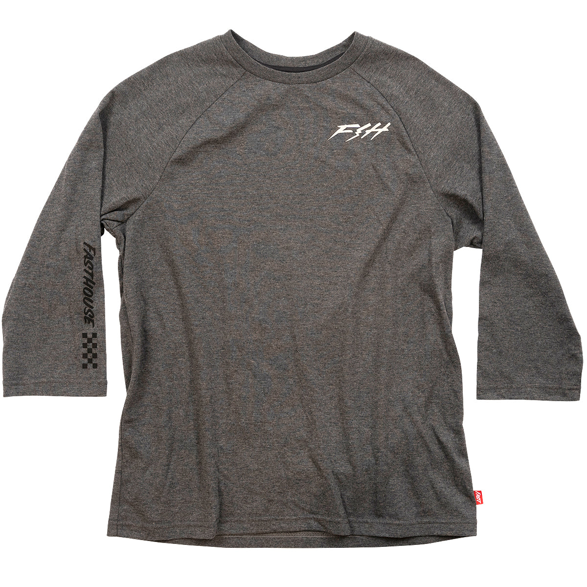 Rush Raglan Tech Tee - Charcoal Heather