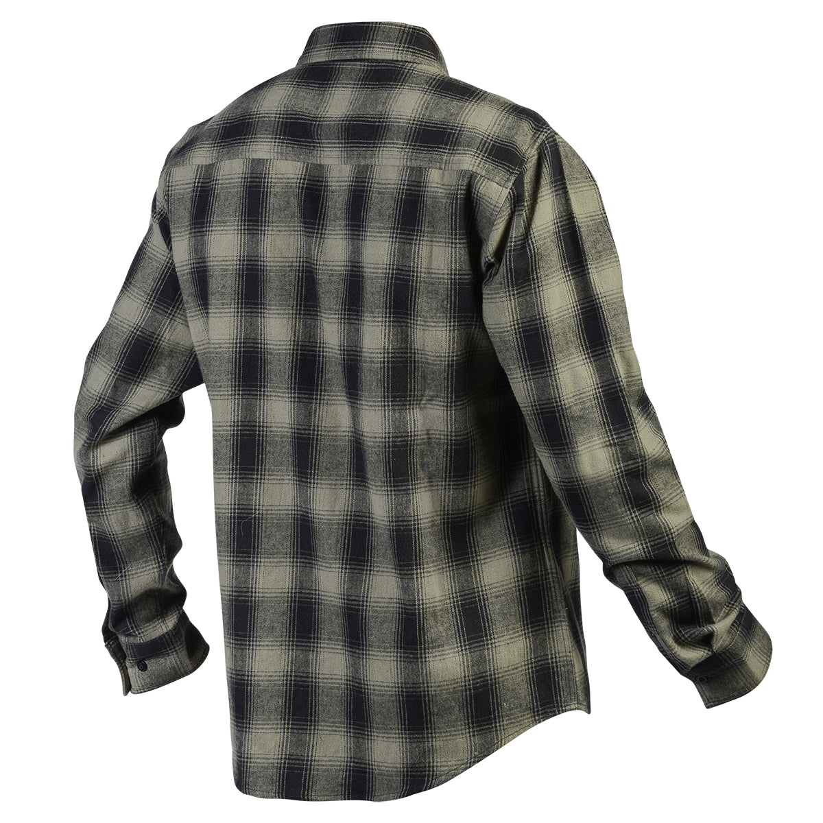 Saturday Night Special Flannel - Olive/Black