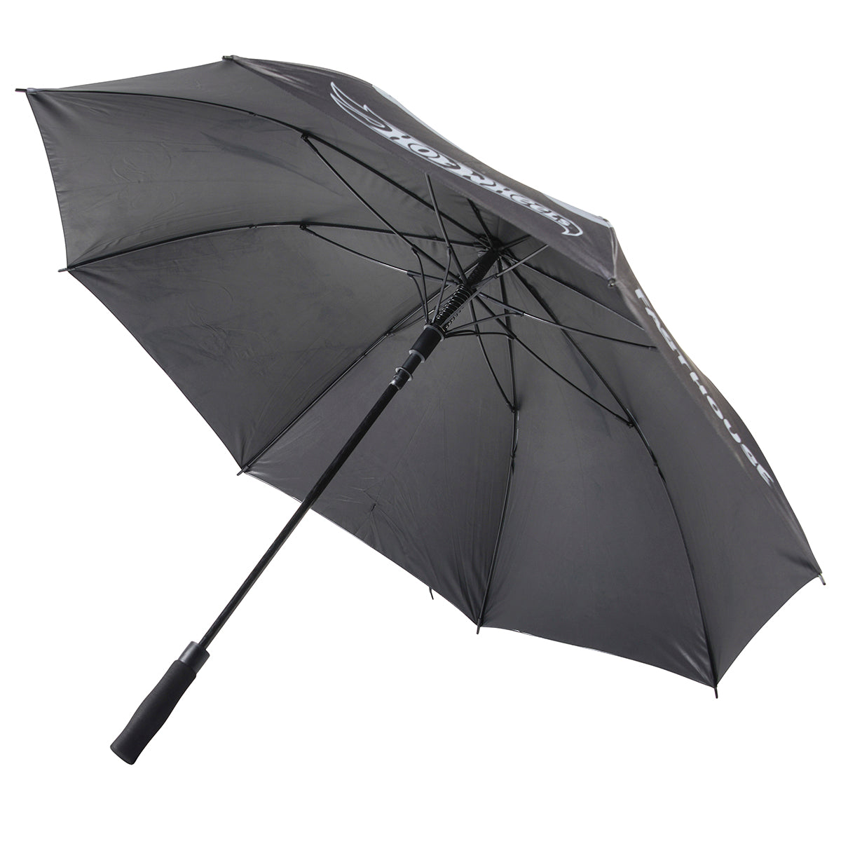 The Smiley Hot Wheels Umbrella - Black/Gray