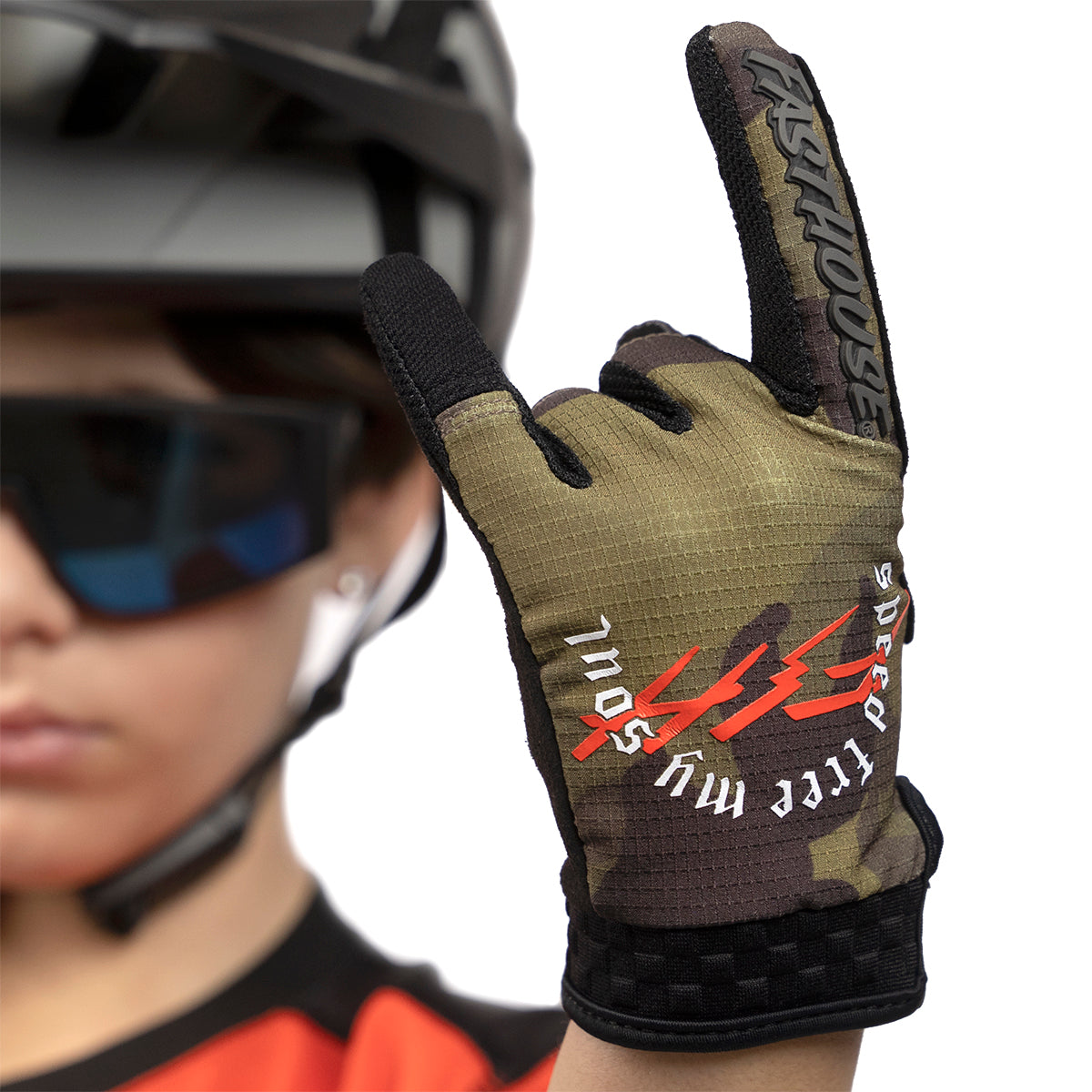 Speed Style Menace Youth Glove - Camo