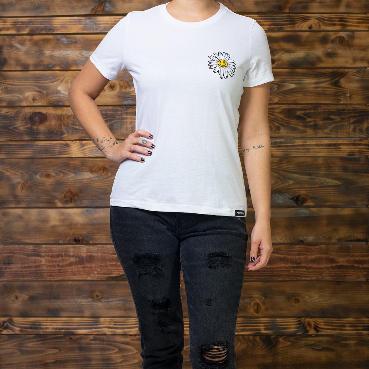 All Smiles Women's Tee - White