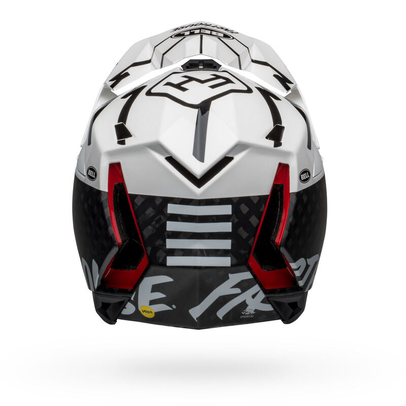 Bell Full-10 Spherical MTB Helmet - Matte Gloss White/Black