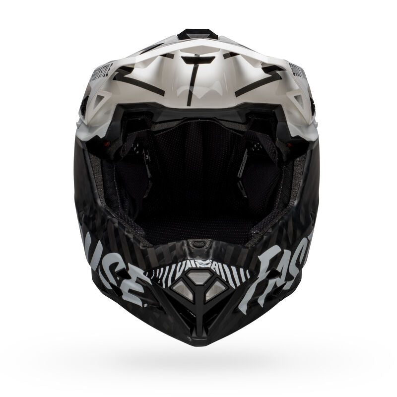 Bell Full-10 Spherical MTB Helmet - Matte Gloss White/Black