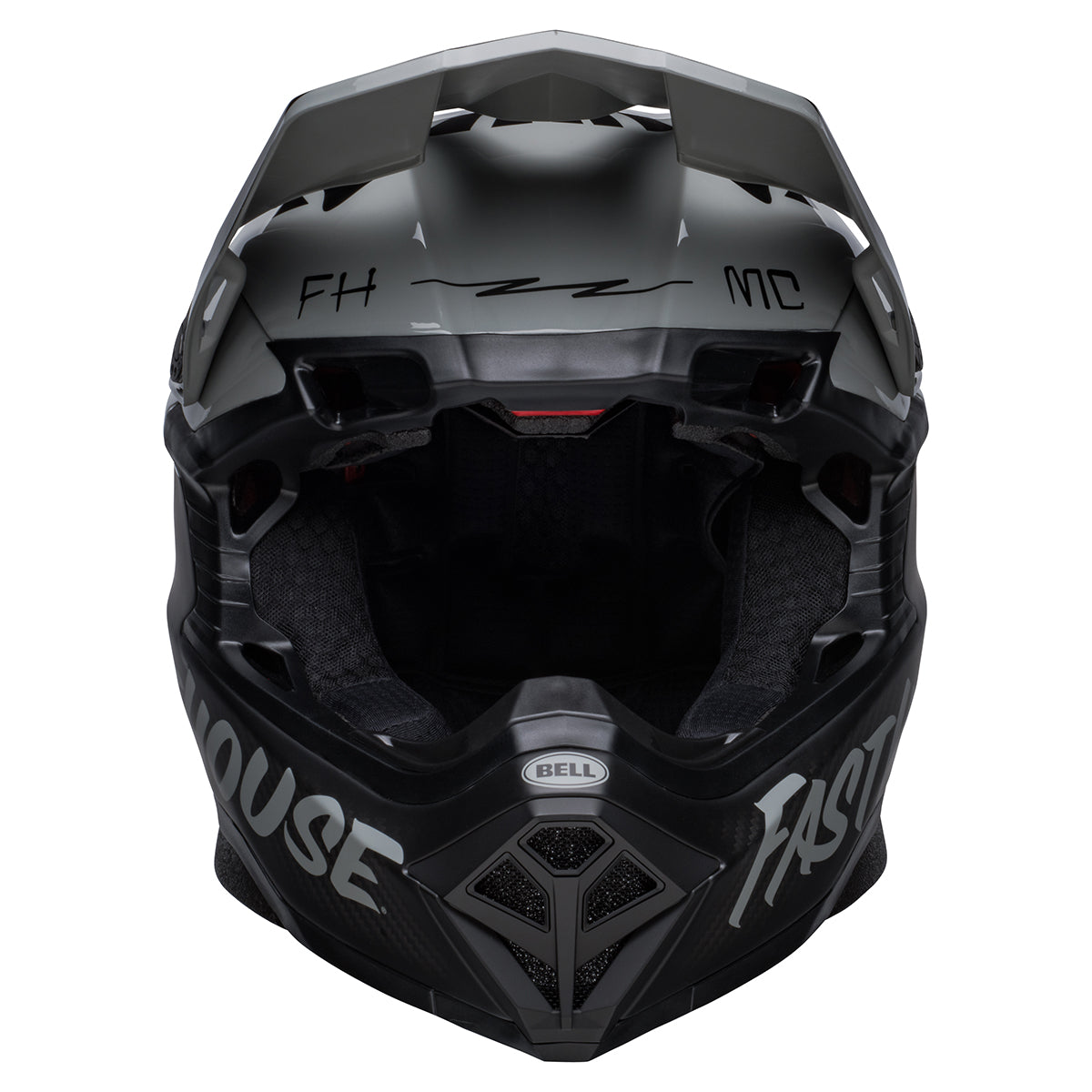 Bell Moto-10 Spherical Fasthouse Limited Edition BMF Helmet - Gray/Black