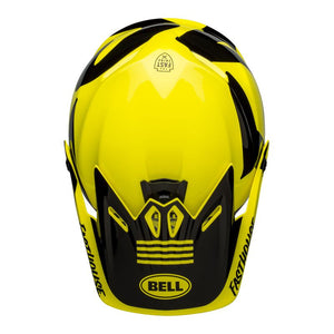 Casque motocross enfant Bell Moto-9 Mips Fasthouse Newhall jaune noir