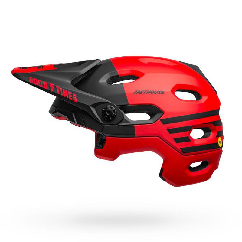 Bell  Super DH MTB Helmet - Red / Black