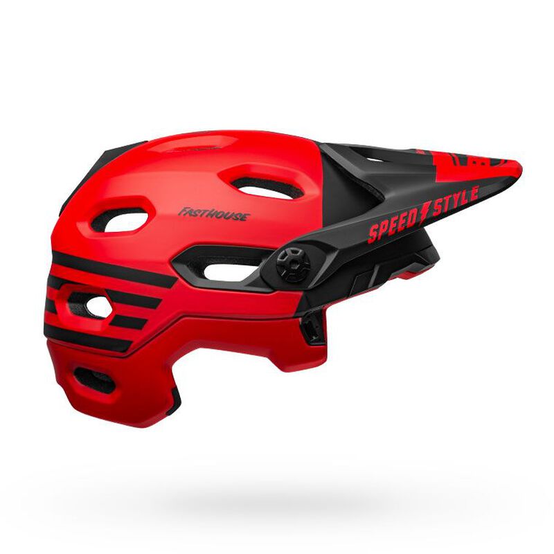 Bell  Super DH MTB Helmet - Red / Black